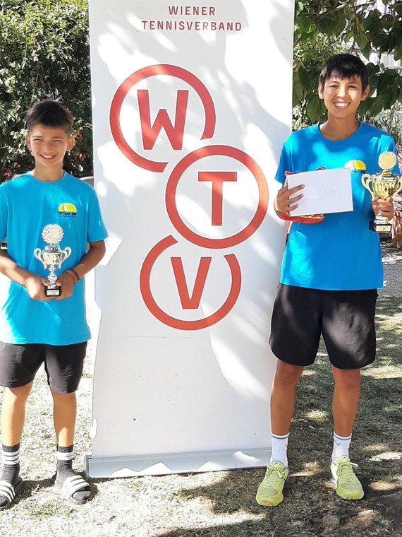 Landesmeisterschaft – Finale U14: Lukas und Yoann