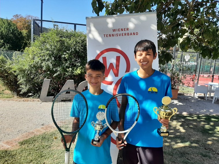 Landesmeisterschaft – Finale U14: Lukas und Yoann